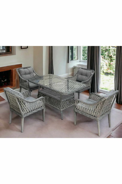 Hanah Home Hisar 6+1 - Gris